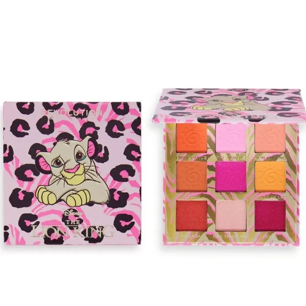 Makeup Revolution X Disney Lion King I Walk On The Wild Side Eyeshadow Palette